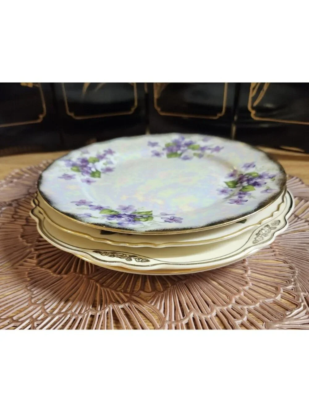 Mismatched Lunch Plates ~8